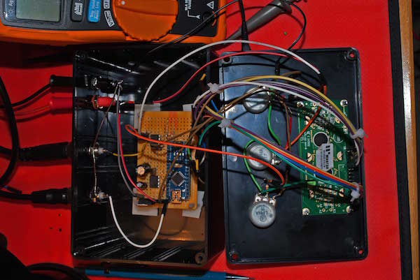 Inside the ramp generator box